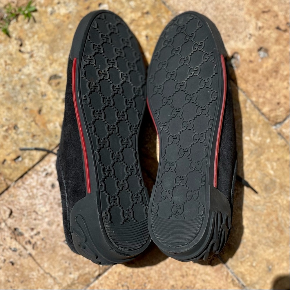 Gucci Suede Trainer Sneakers size 8.5 - Picture 6 of 10